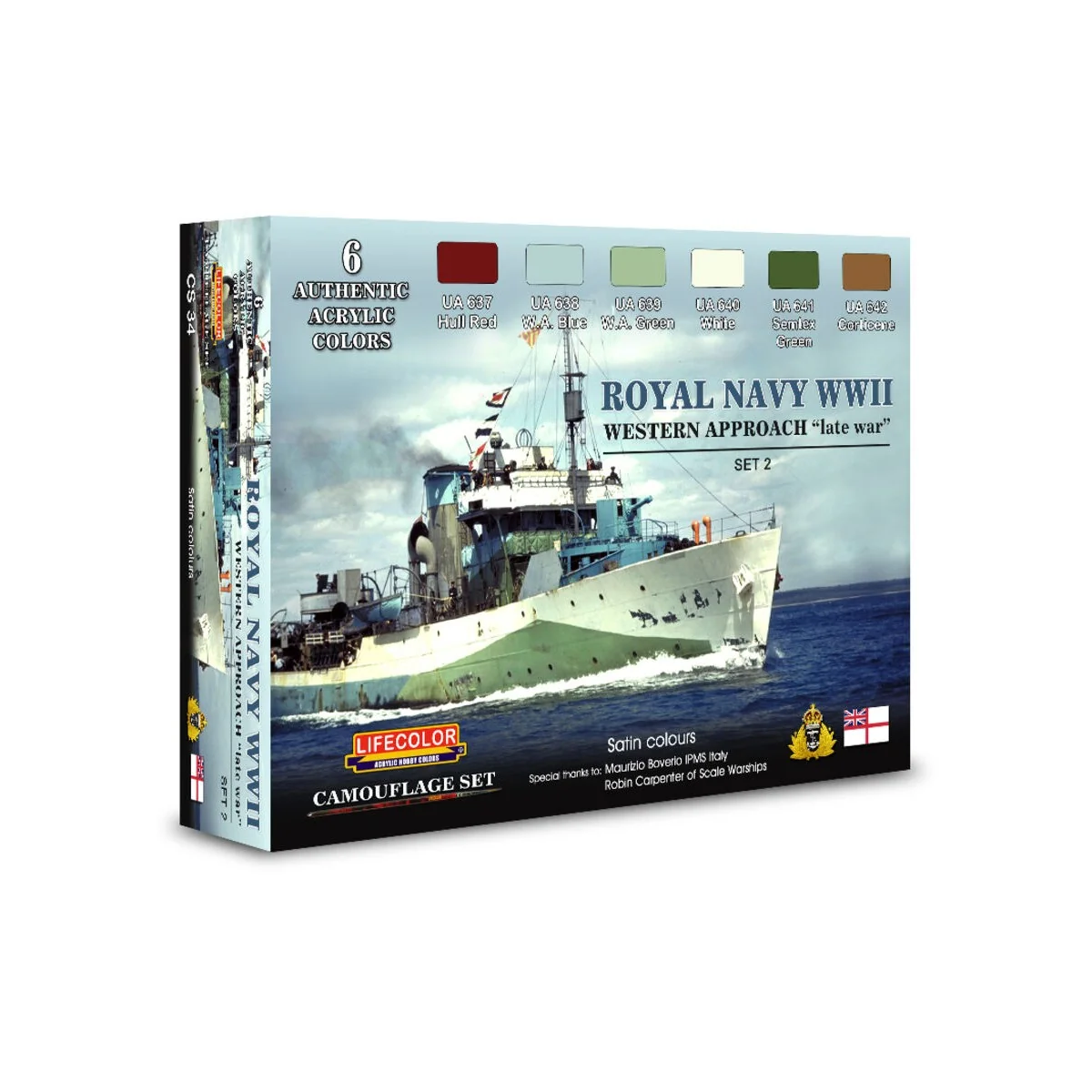 Royal Navy WWII Western Approach late wa - Lifecolor CS34