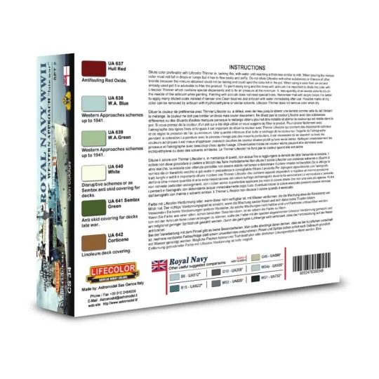 Royal Navy WWII Western Approach late wa - Lifecolor CS34