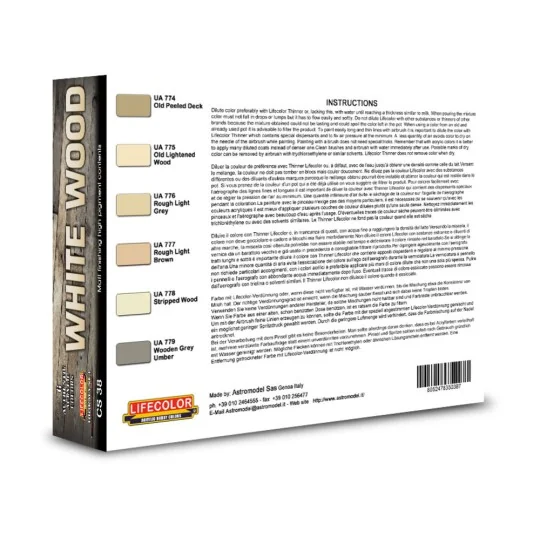 White Wood - Lifecolor CS38