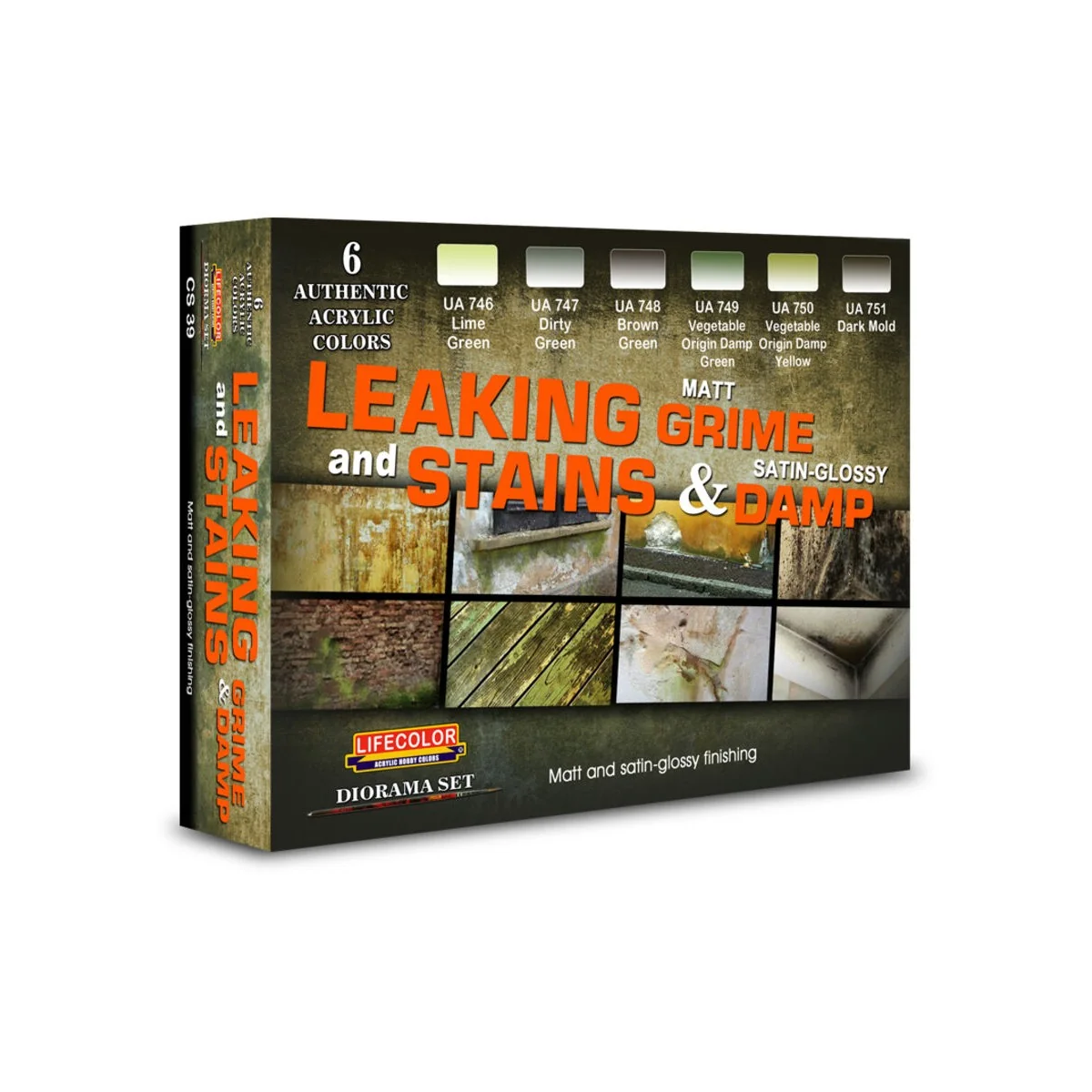 Leacking and Stains - Lifecolor CS39 Leacking and Stains - Lifecolor CS39