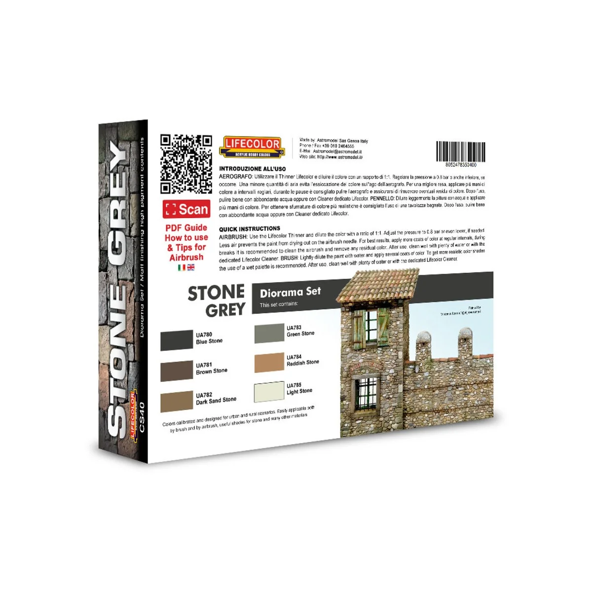 Stone Grey - Lifecolor CS40