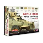 British Tanks WWII (Afrika & Balkan) - Lifecolor CS43