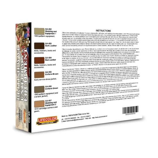 British Uniforms & Equipment - Lifecolor CS45