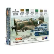 Australian Air Force WWII (RAAF) Set 2 - Lifecolor XS02 Australian Air Force WWII (RAAF) Set 2 - Lifecolor XS02