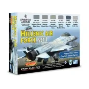 Hellenic AIR, Force Set 1 - Lifecolor XS15 Hellenic AIR, Force Set 1 - Lifecolor XS15