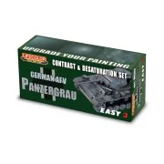Germ.AFV Panzergrau Contr.&Desaturat.Set - Lifecolor MS02