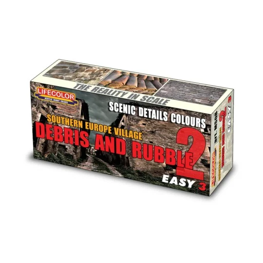 Southern Europe Village Debris+Rubble 2 - Lifecolor MS08