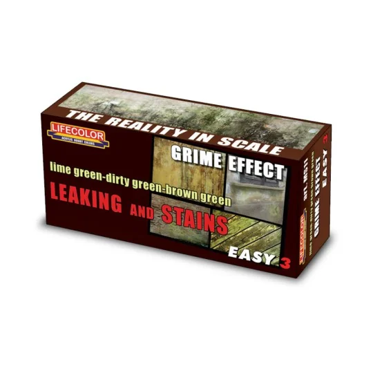 Leaking and stains lime-dirty-brown gree - Lifecolor MS11