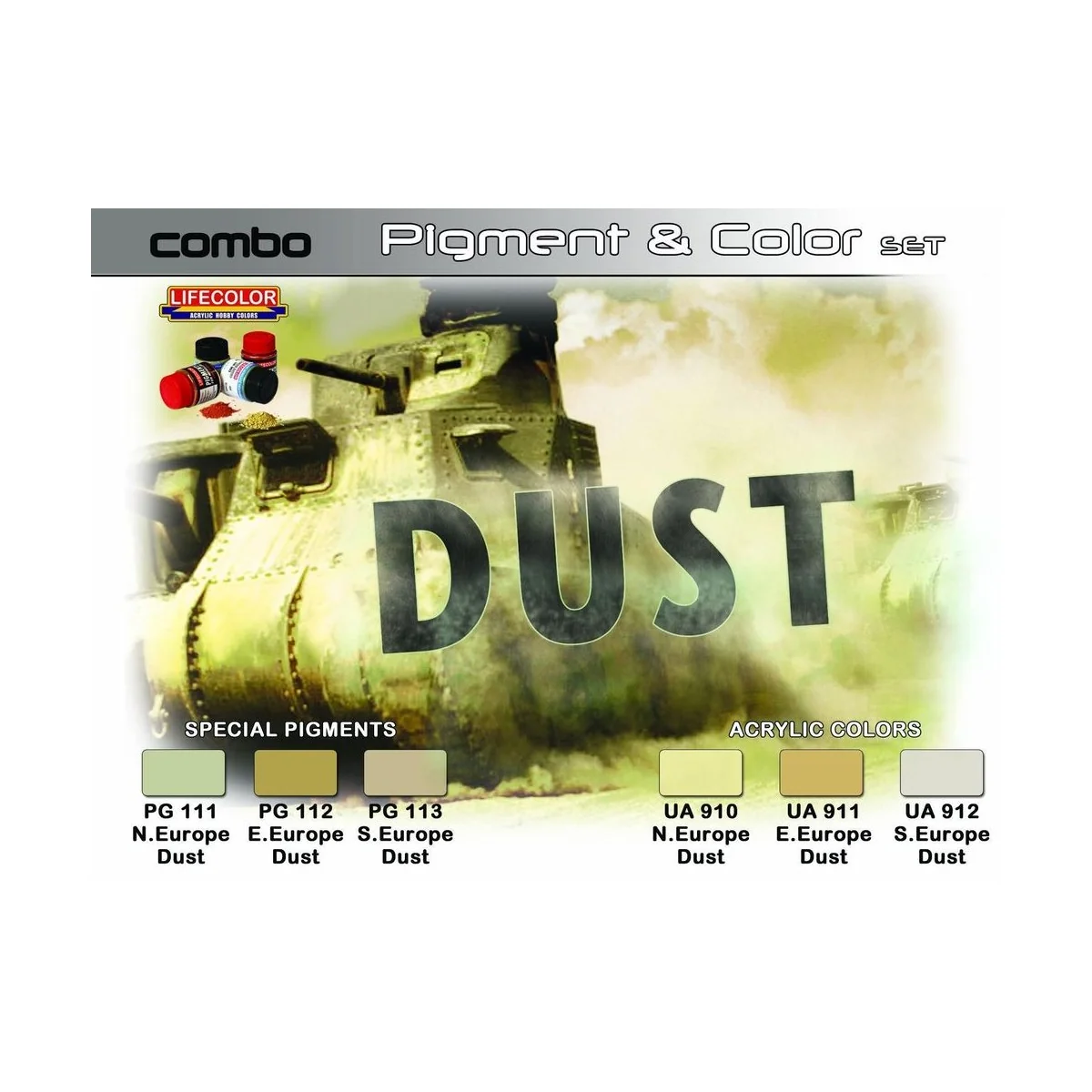 SET COMBO effects of DUST - Lifecolor SPG04 SET COMBO effects of DUST - Lifecolor SPG04