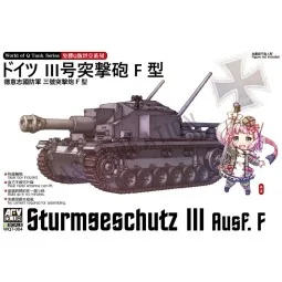 Sturmgeschütz III Ausf. F (Q Series kit) - AFV-Club WQT004