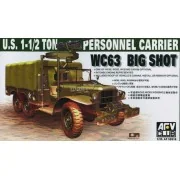 DODGE WC-63 6X6 TRUCK - AFV-Club AF35S18