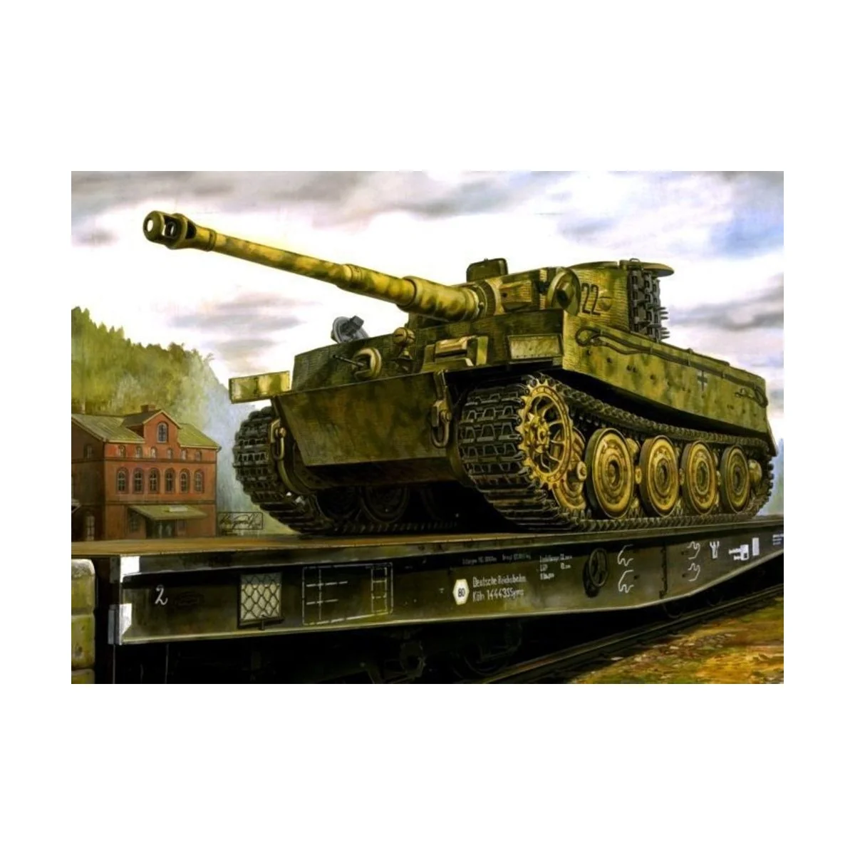 Tiger I Panzerkampfwagen VI E Sd.Kfz.181, 1/35 - AFV-Club AF35S25 Tiger I Panzerkampfwagen VI E Sd.Kfz.181, 1/35 - AFV-Club AF35S25