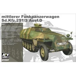Sd.Kfz. 251/3 Ausf.D mittlerer Funkpanzerwagen - AFV-Club AF35S47
