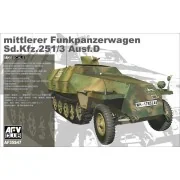 Sd.Kfz. 251/3 Ausf.D mittlerer Funkpanzerwagen, 1/35 - AFV-Club AF3...