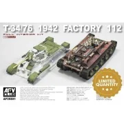 T-34/76 1942 Factory 112 w.transparent turret turret (Limited), 1/3...