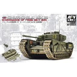 Churchill Mk.3/75mm (limited edition kit, 1/35 - AFV-Club AF35S54