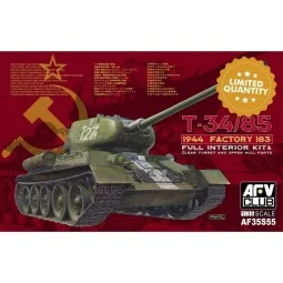 T-34/85 1944 Factory 183(LIMITED)w.trans transparent turret - AFV-C...