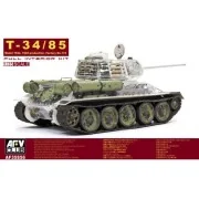 T-34/85 Factory 174 with trans. turret - AFV-Club AF35S56