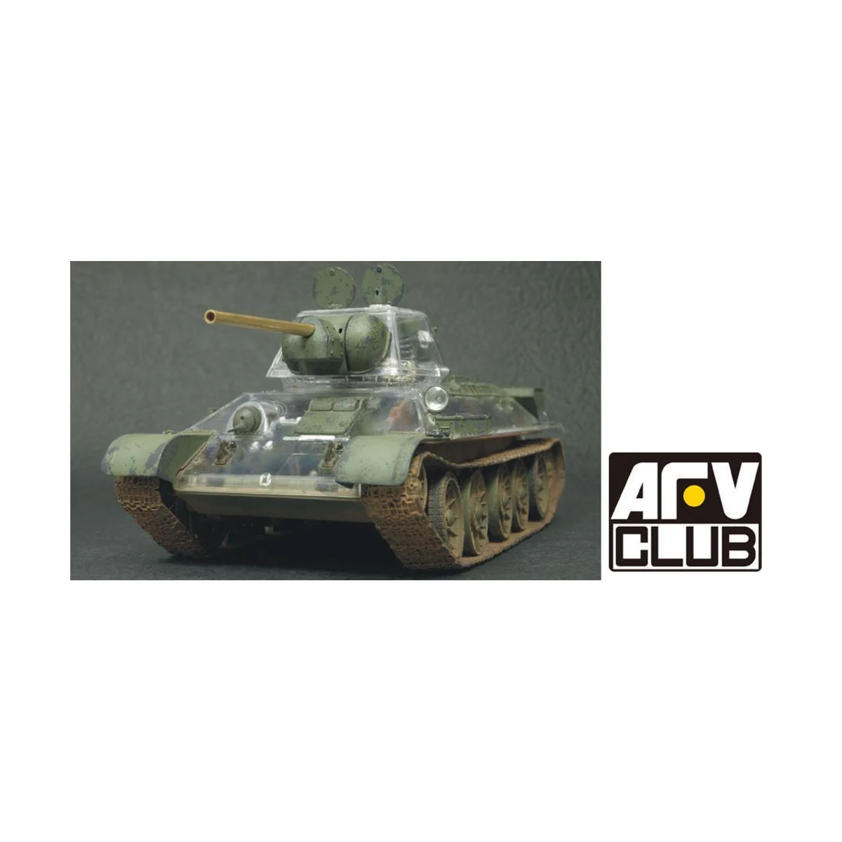 T34/76 1943 transparent hull, 1/35 - AFV-Club AF35S57 T34/76 1943 transparent hull, 1/35 - AFV-Club AF35S57