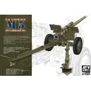 3in Gun M5 On Carriage M1 - AFV-Club AF35S64