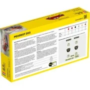 STARTER KIT Peugeot 203, 1/43 - Heller 56160 STARTER KIT Peugeot 203, 1/43 - Heller 56160