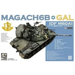 Magach 6B GAL, 1/35 - AFV-Club AF35S92