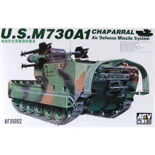 M730A1 CHAPARRAL, 1/35 - AFV-Club AF35002 M730A1 CHAPARRAL, 1/35 - AFV-Club AF35002