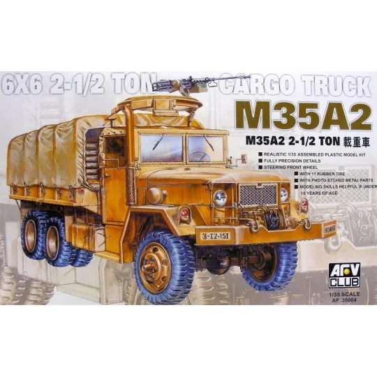 M35A2 2 1/2T Cargo Truck (RE-Produktion) - AFV-Club AF35004