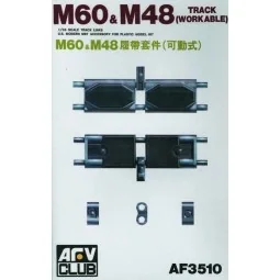 TRACKS T142 (M48/60), 1/35 - AFV-Club AF35010