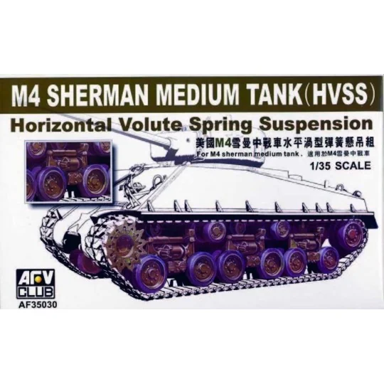 M4A3E8 HVSS SUSPENSION, 1/35 - AFV-Club AF35030