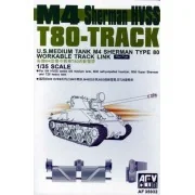 SHERMAN HVSS T80 Tracks - AFV-Club AF35032
