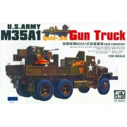 M35 GUN TRUCK VIETNAM, 1/35 - AFV-Club AF35034