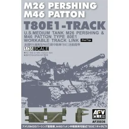 T-80E1 PERSHING TRACKS - AFV-Club AF35036