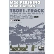 T-80E1 PERSHING TRACKS - AFV-Club AF35036
