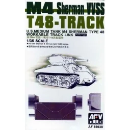 T-48 SHERMAN TRACKS (ARTICULATED) - AFV-Club AF35038