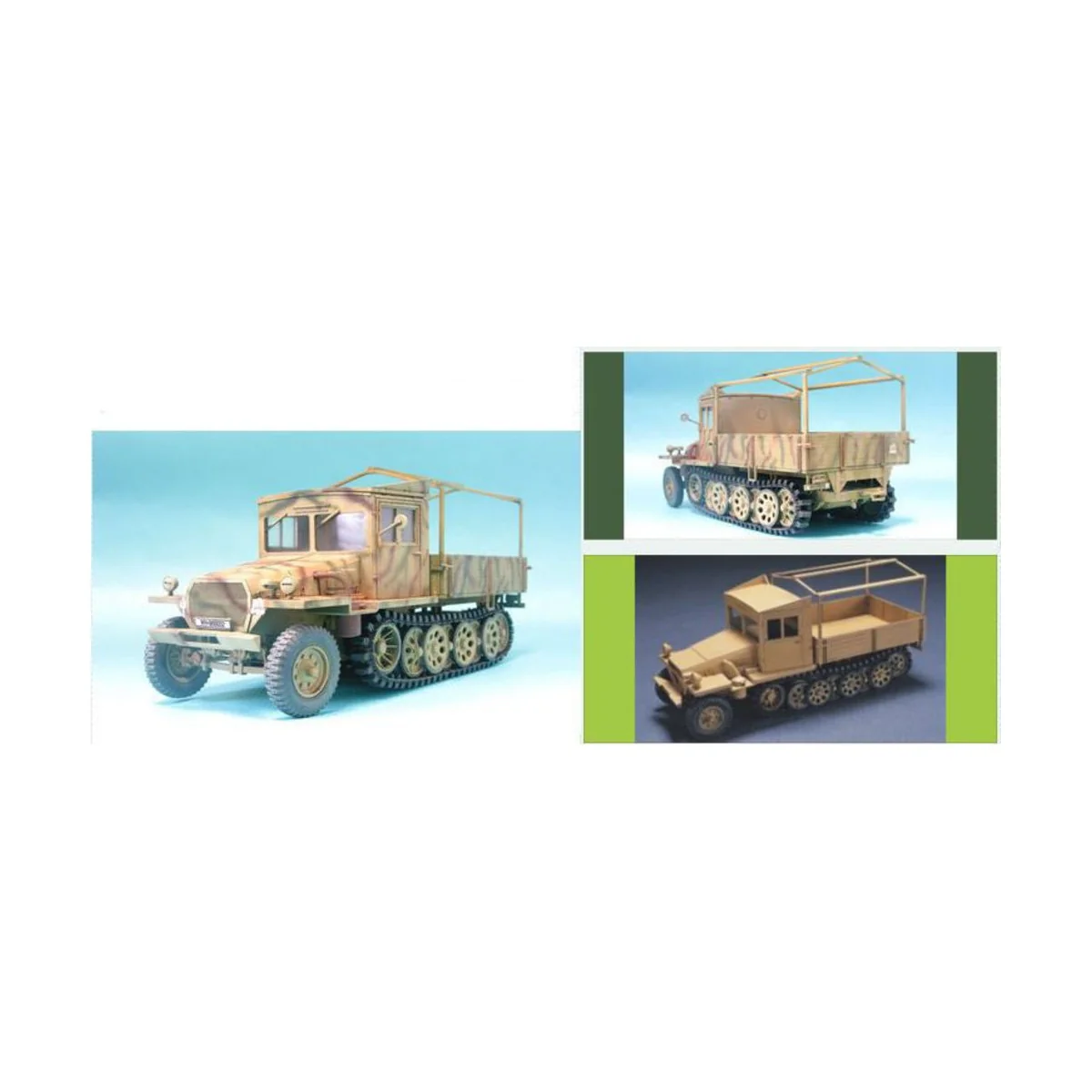 Sdkfz11 late version with wood cab, 1/35 - AFV-Club AF35047 Sdkfz11 late version with wood cab, 1/35 - AFV-Club AF35047