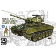 WWII M24 Chaffee Light Tank, 1/35 - AFV-Club AF35054