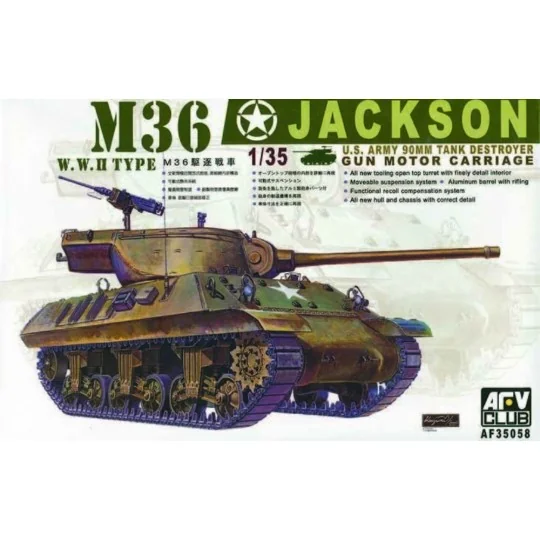 M36 TANK DESTROYER - AFV-Club AF35058