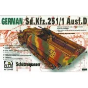 SDKFZ 251 D/1 HALF TRACK, 1/35 - AFV-Club AF35063