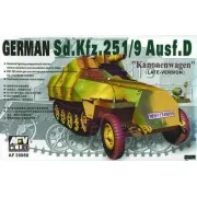 SDKFZ 251 D/9 75 mm - AFV-Club AF35068