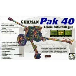 PAK40 76 mm GUN, 1/35 - AFV-Club AF35071
