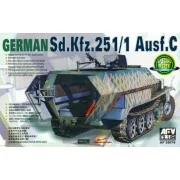 SDKFZ 251/1 Ausf.C, 1/35 - AFV-Club AF35078 SDKFZ 251/1 Ausf.C, 1/35 - AFV-Club AF35078