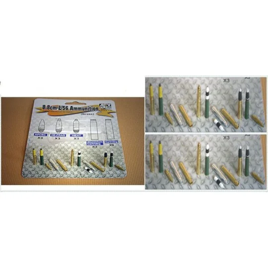 8, 8 cm Kwk 43 TIGER II (BRASS), 1/35 - AFV-Club AF35087 8, 8 cm Kwk 43 TIGER II (BRASS), 1/35 - AFV-Club AF35087