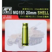 MG151 20 mm SHELL CASE (METAL) - AFV-Club AF35090