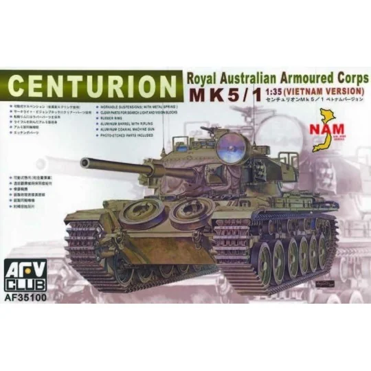 CENTURION MK5/1 V.N., 1/35 - AFV-Club AF35100