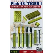 8,8 cm AMMO & ACCESSORIES SET - AFV-Club AF35107