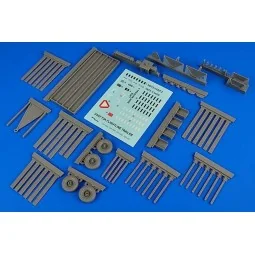 USAF F-2A Flightline trailer (steel platform with racks), 1/32 - Ae...