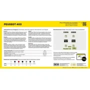 STARTER KIT Peugeot 403 - Heller 56161