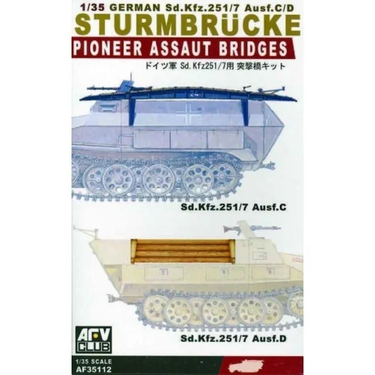 PIONEER ASSAUT BRIDGES, 1/35 - AFV-Club AF35112