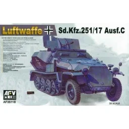 SDKFZ 251/17 DIV. HERMAN GOERING, 1/35 - AFV-Club AF35118